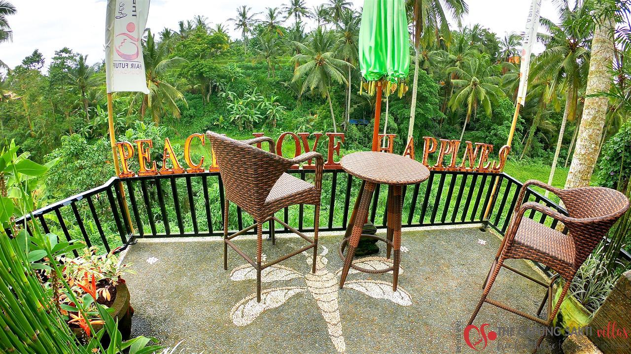Capung Sakti Villas Ubud Exterior foto