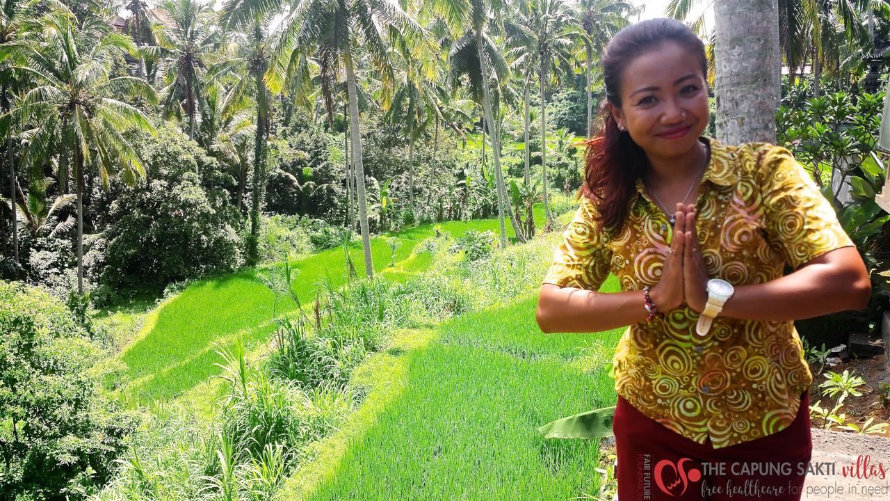 Capung Sakti Villas Ubud Exterior foto