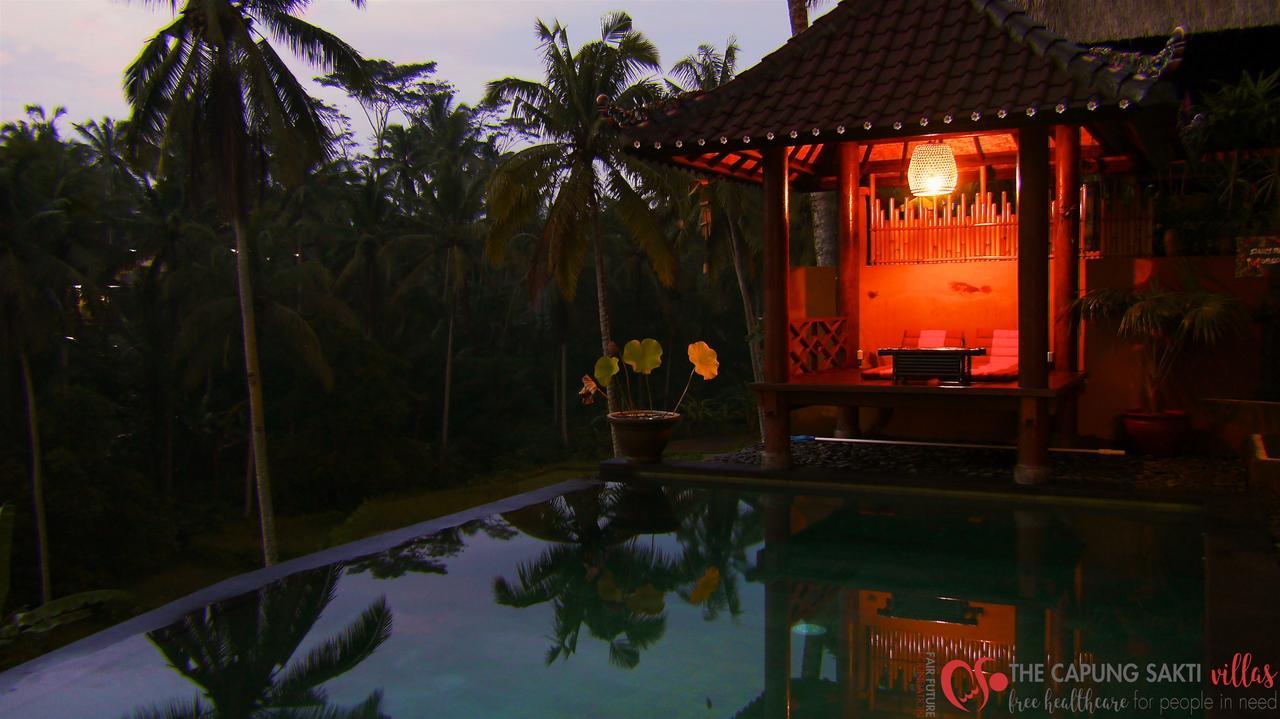 Capung Sakti Villas Ubud Exterior foto
