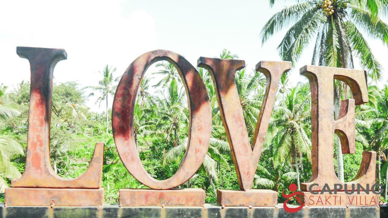 Capung Sakti Villas Ubud Exterior foto