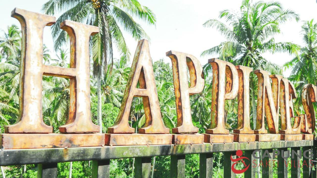 Capung Sakti Villas Ubud Exterior foto